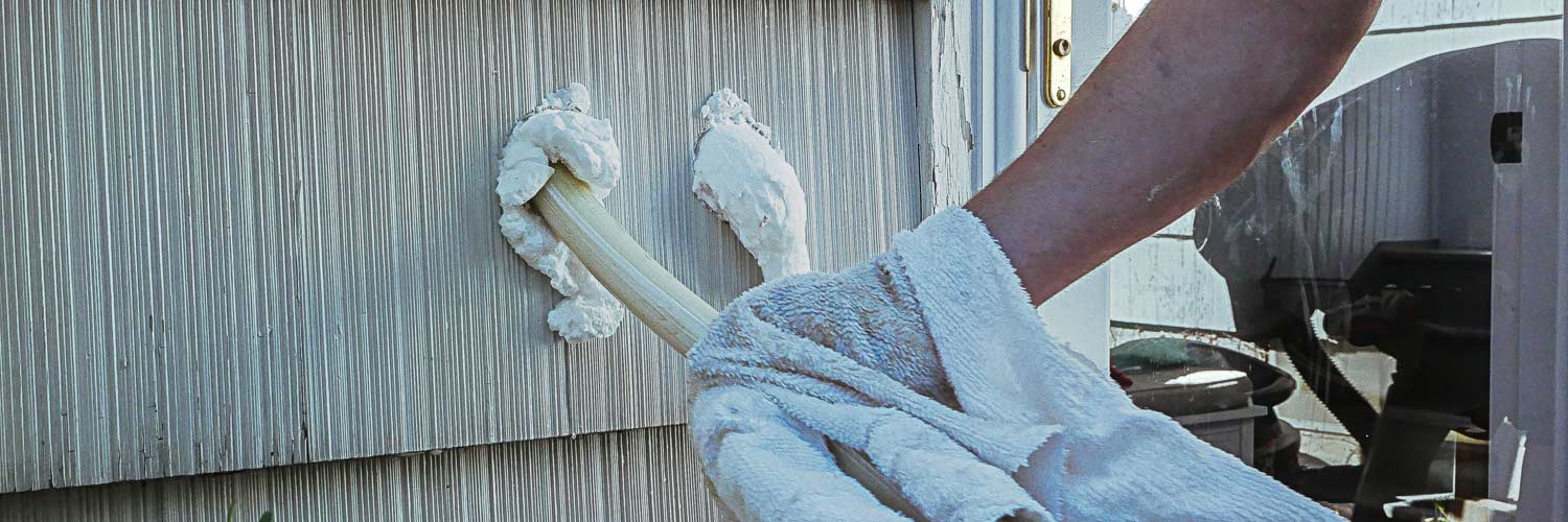 INJECTABLE FOAM INSULATION FOR EXISTING HOMES